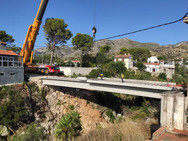Puente histórico antes de la rehabilitación