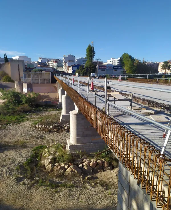 Ampliación Puente Avenida Alicante en Gandía