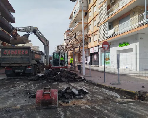 Renovación Avenida de la Paz Playa Gandía